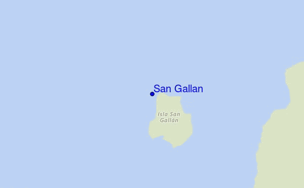 mapa de ubicación de San Gallan