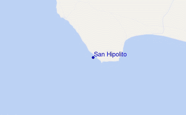 mapa de ubicación de San Hipolito