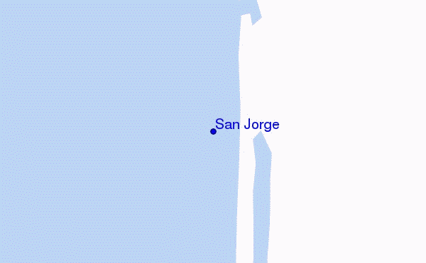 mapa de ubicación de San Jorge