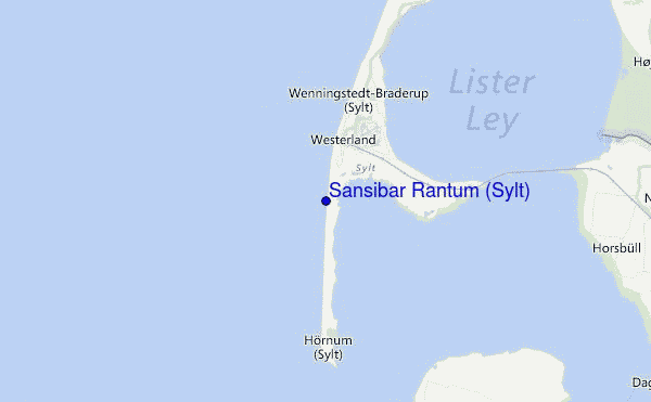 Sansibar Rantum (Sylt) Location Map