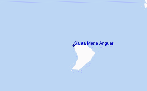 mapa de ubicación de Santa Maria Anguar