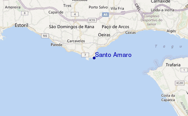 mapa de ubicación de Santo Amaro