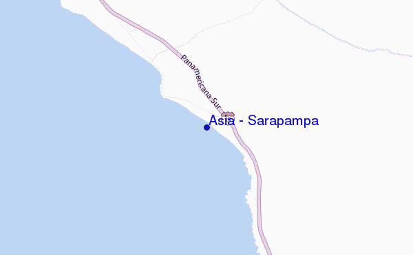 mapa de ubicación de Asia - Sarapampa