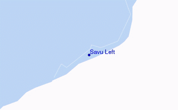 mapa de ubicación de Savu Left