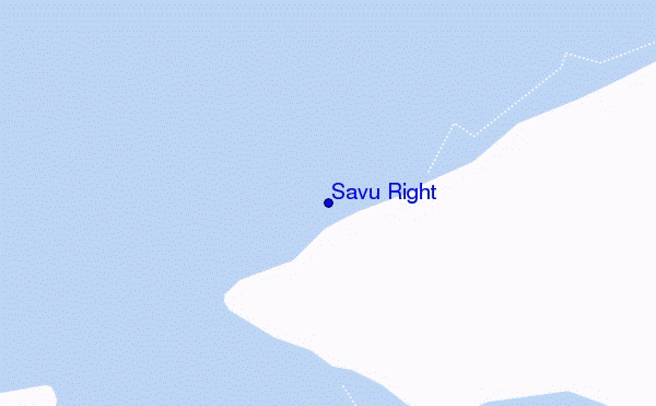 mapa de ubicación de Savu Right