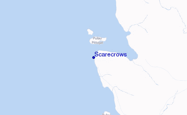 mapa de ubicación de Scarecrows