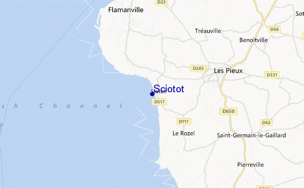 mapa de ubicación de Sciotot