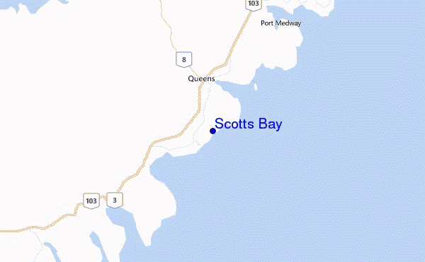 Scotts Bay Location Map