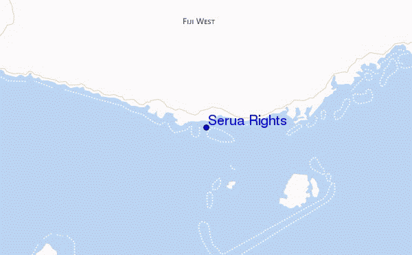 Serua Rights Location Map