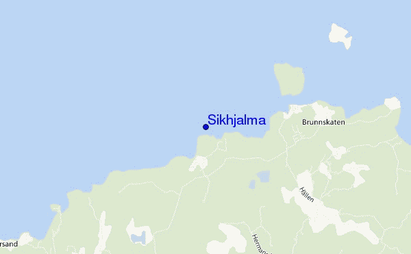 mapa de ubicación de Sikhjalma