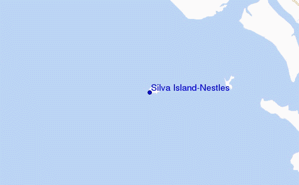 mapa de ubicación de Silva Island-Nestles