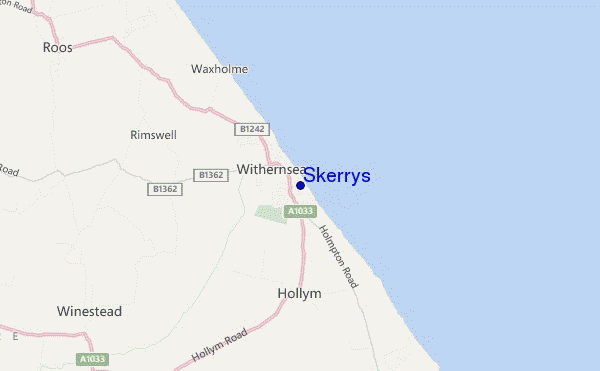mapa de ubicación de Skerrys