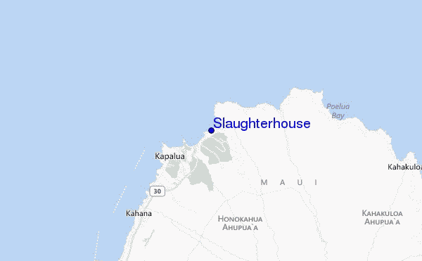 mapa de ubicación de Slaughterhouse