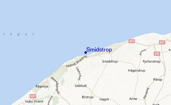 mapa de ubicación de Smidstrop
