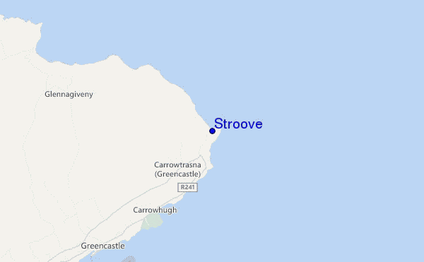 mapa de ubicación de Stroove