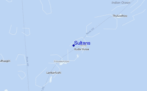 mapa de ubicación de Sultans