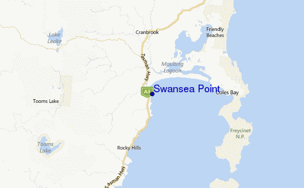 Swansea Point Location Map