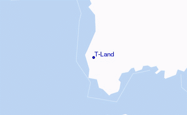 mapa de ubicación de T-Land