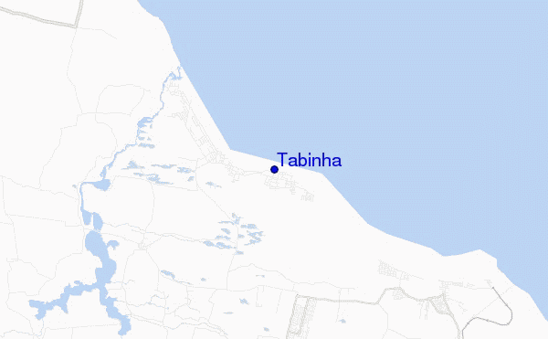 mapa de ubicación de Tabinha