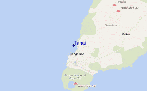 mapa de ubicación de Tahai