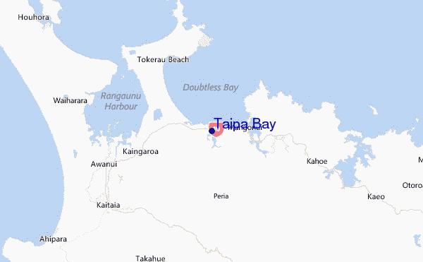 Taipa Bay Location Map