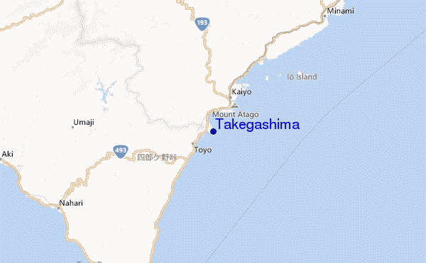 Takegashima Location Map
