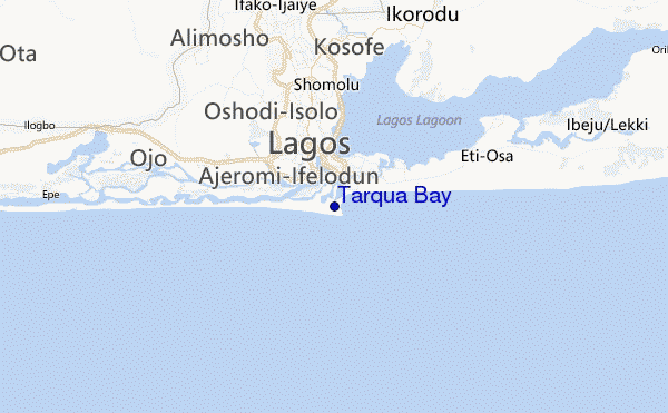 Tarqua Bay Location Map
