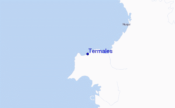 Termales Location Map