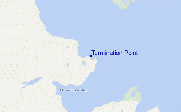 mapa de ubicación de Termination Point