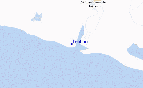 mapa de ubicación de Tetitlan