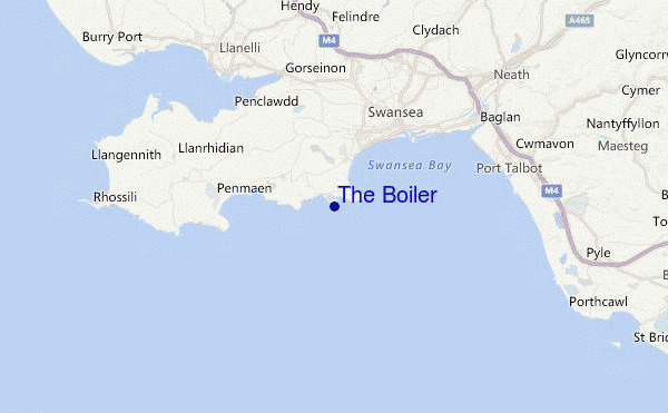 The Boiler Location Map