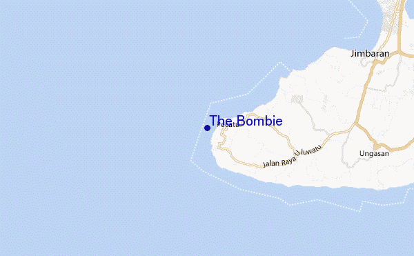 mapa de ubicación de The Bombie