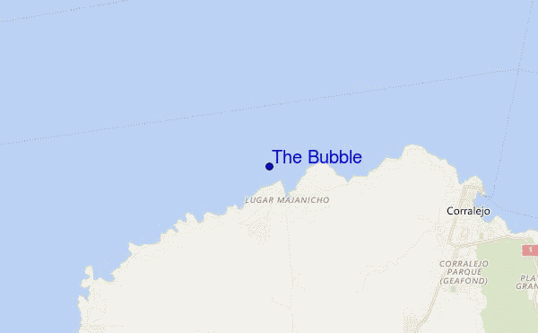 mapa de ubicación de The Bubble