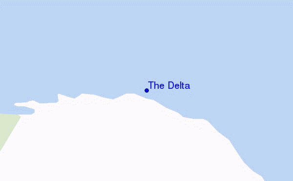 mapa de ubicación de The Delta