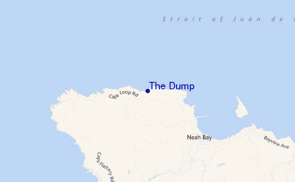 mapa de ubicación de The Dump