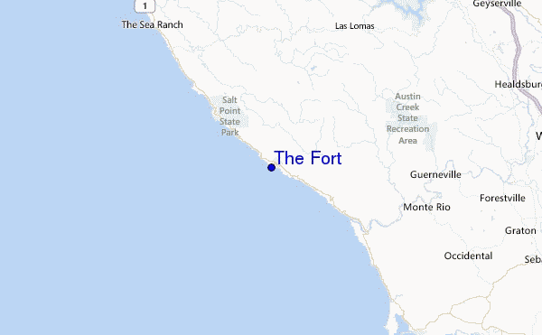 The Fort Location Map