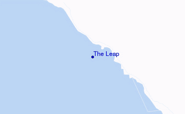 mapa de ubicación de The Leap