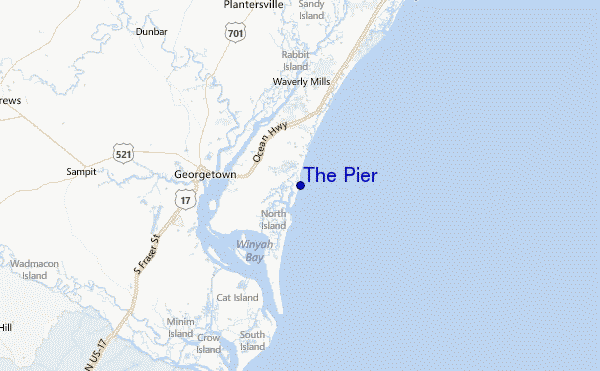 The Pier Location Map