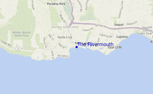 mapa de ubicación de The Rivermouth