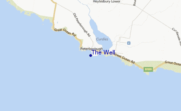 mapa de ubicación de The Well