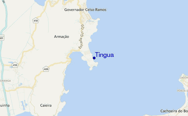 mapa de ubicación de Tingua
