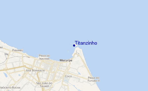 mapa de ubicación de Titanzinho