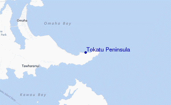 mapa de ubicación de Tokatu Peninsula