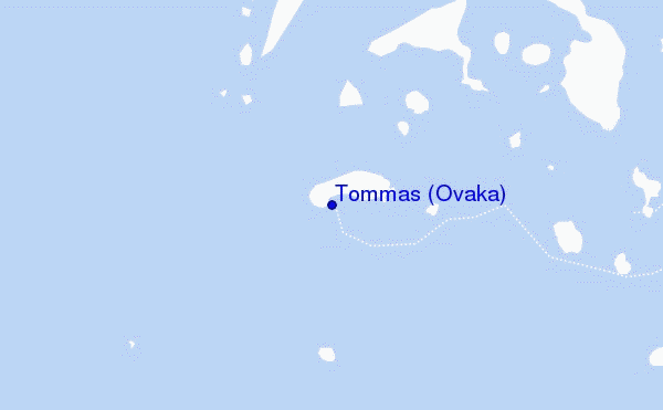 mapa de ubicación de Tommas (Ovaka)