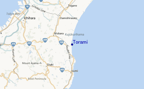 Torami Location Map