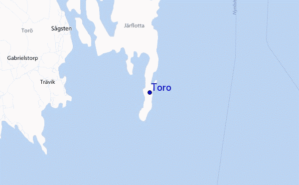 mapa de ubicación de Toro