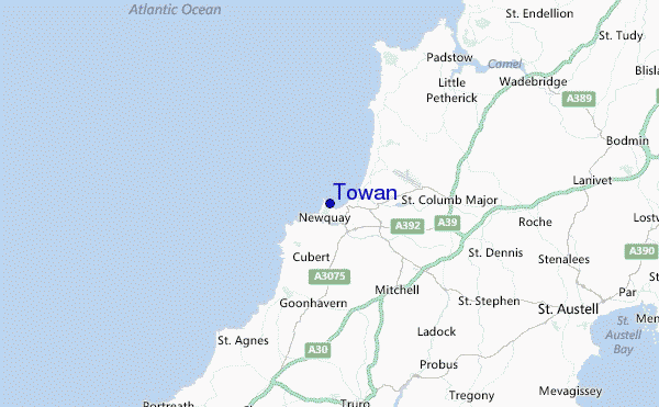 Towan Location Map
