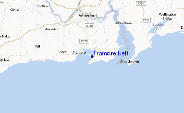 Tramore Left Location Map