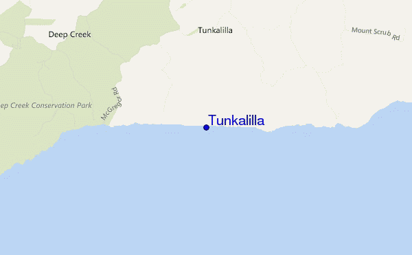 mapa de ubicación de Tunkalilla