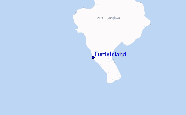mapa de ubicación de Turtle Island